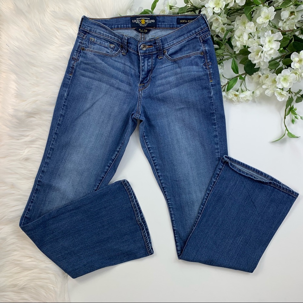 Lucky Brand Sofia boot jeans